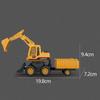 Bulldozer Excavator Simulation Dump Truck Model Children Toy With Joints Movable