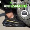Обувь со стальным носком для мужчин, рабочие ботинки, устойчивая к проколам рабочая защитная обувь, защитная рабочая обувь, мужская обувь, защитные кроссовки