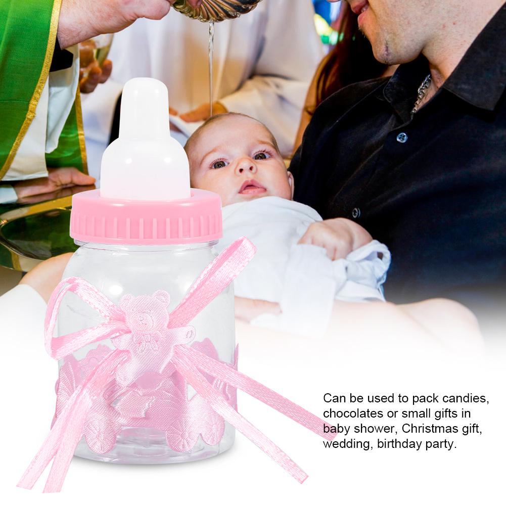 24 шт. заполняемых бутылок сладкие конфеты коробка подарок для украшения вечеринки по случаю рождения ребенка