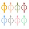 Food Grade Silicone Baby Teether BPA-Free Teething Toys Premium Infant Toothbrush Baby