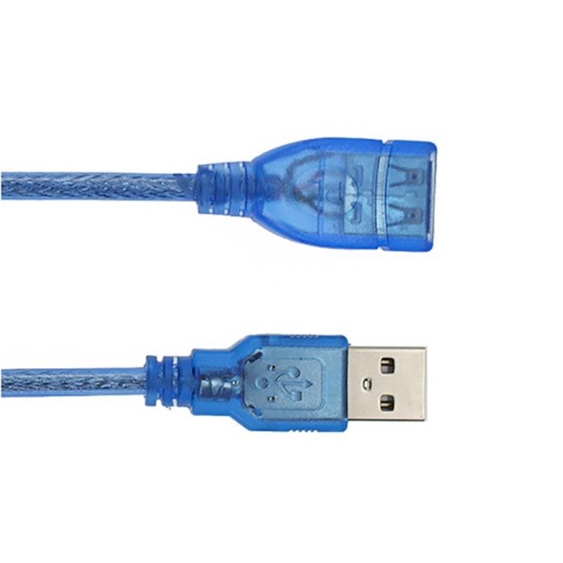 Удлинительный кабель USB 2.0, папа-мама, 1,5 м для настольного компьютера, клавиатуры, мыши