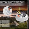 Rechargeable Solar Lantern,60/120 LEDs Portable Camping Light,Remote,5 Modes,Power Bank,Battery Display,IP65,Outdoor Emergency