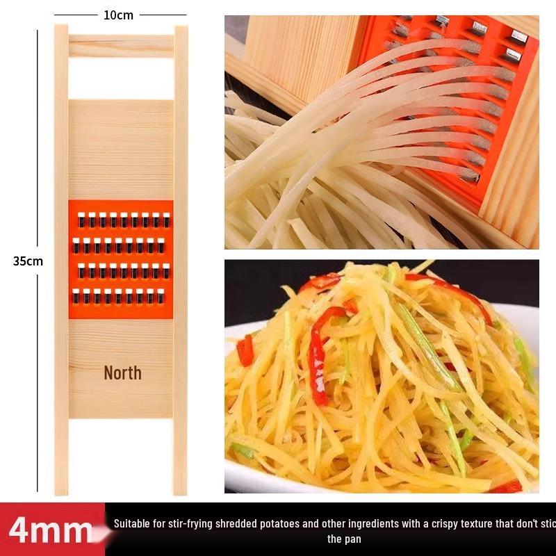 Толстая картофелерезка: Безопасная ручная терка для очистки, нарезки и шинковки овощей