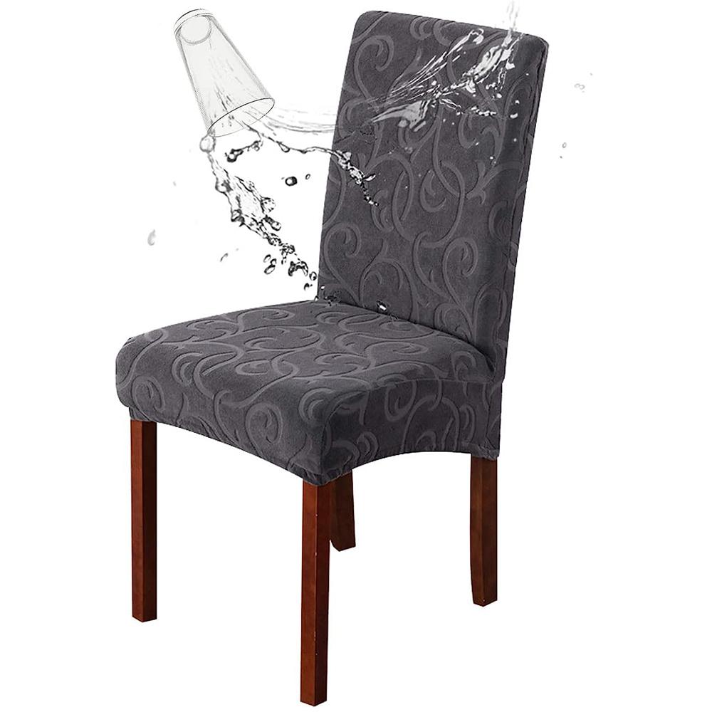 1 шт. водонепроницаемые чехлы для стульев в столовой, съемные, моющиеся и защитные чехлы для столовой, кухни и домашнего декора