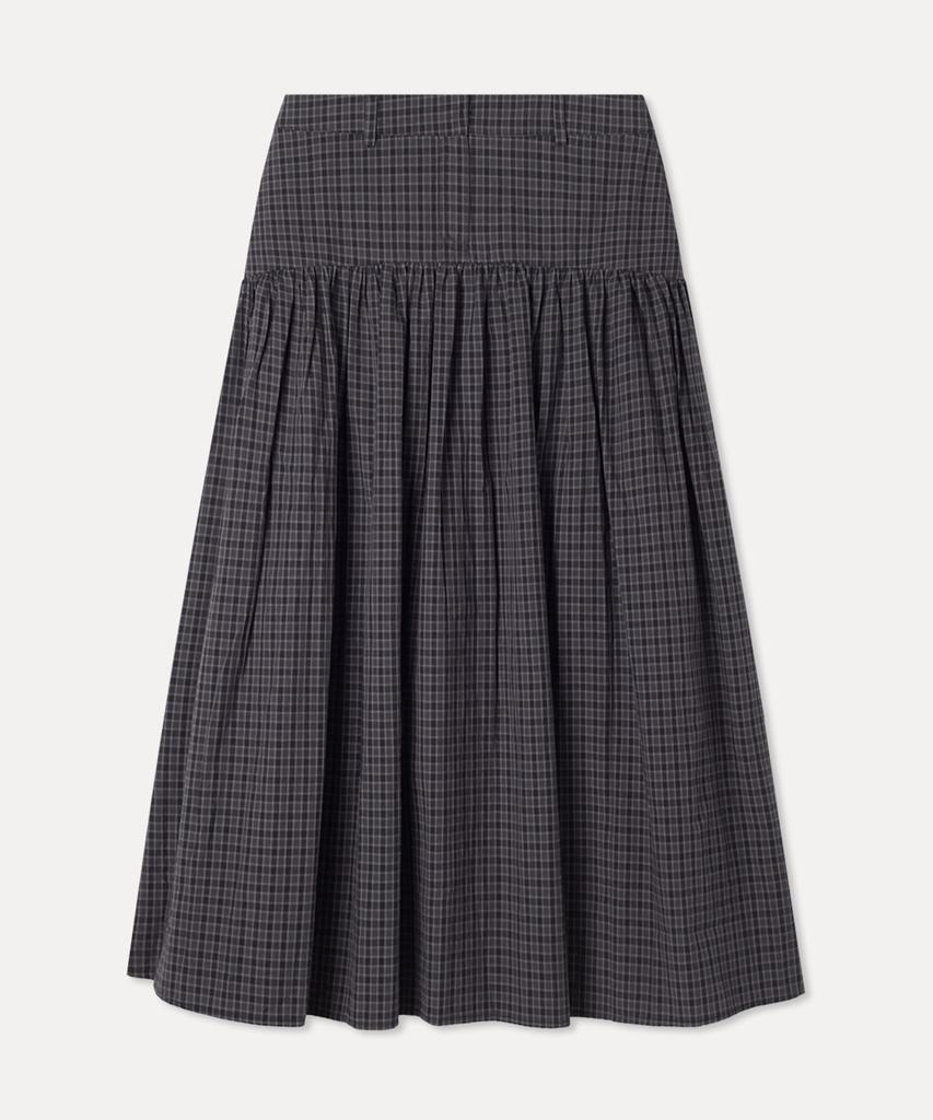 MIXXO Клетчатая длинная юбка_Miwwhg446G