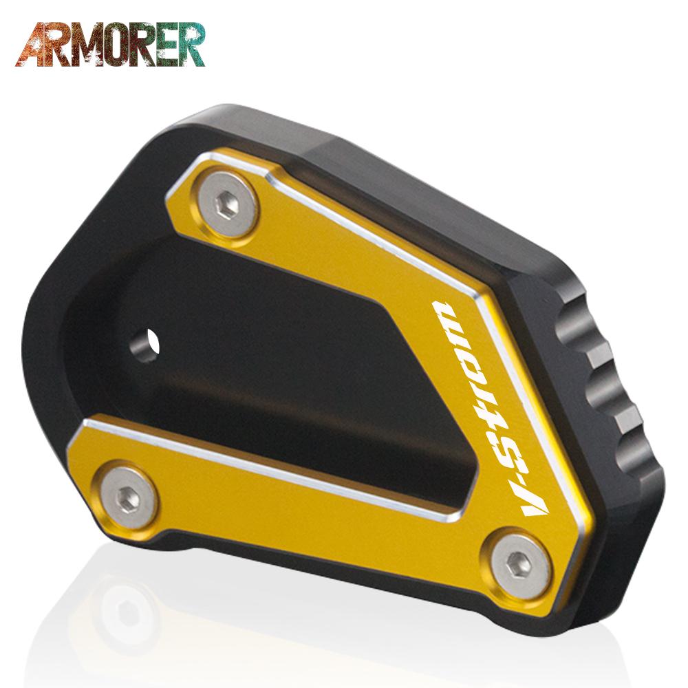 V Strom 650 аксессуары для мотоциклов для SUZUKI V-STROM 650/XT DL650 DL 650, боковая подставка, удлинитель, увеличитель