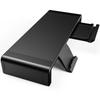 Kusho Fujii Monitor Width Smartphone and Tablet Keyboard 8CM Load Capacity Monitor Laptop Supports PC Desktop Black Stand, Foldable, 3-tier