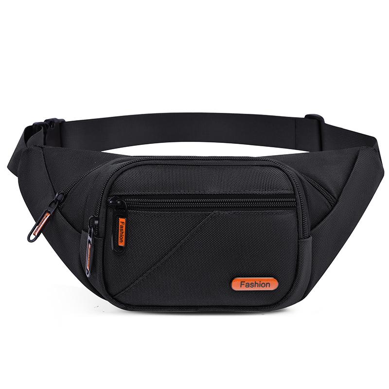 Unisex Waterproof Waist Pack - Multi-Pocket Adjustable Design for Travel/Sports/Business, Large Capacity & Anti-Slip Strap