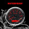 New 7 Color Backlight 85mm Tachometer Gauge For Marine Boat Car Truck 9-32V LCD 3K~8K RPM Tacho Digital Hour Meter