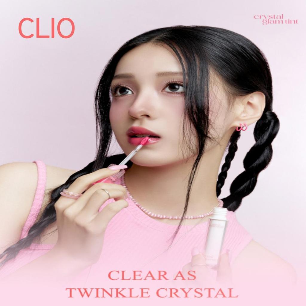 Clio Crystal Glam Tint 12Colors | Korean Beauty Newly Released Lip Tint / Gloss / Moisture | Coloring & Smooth & DAILY