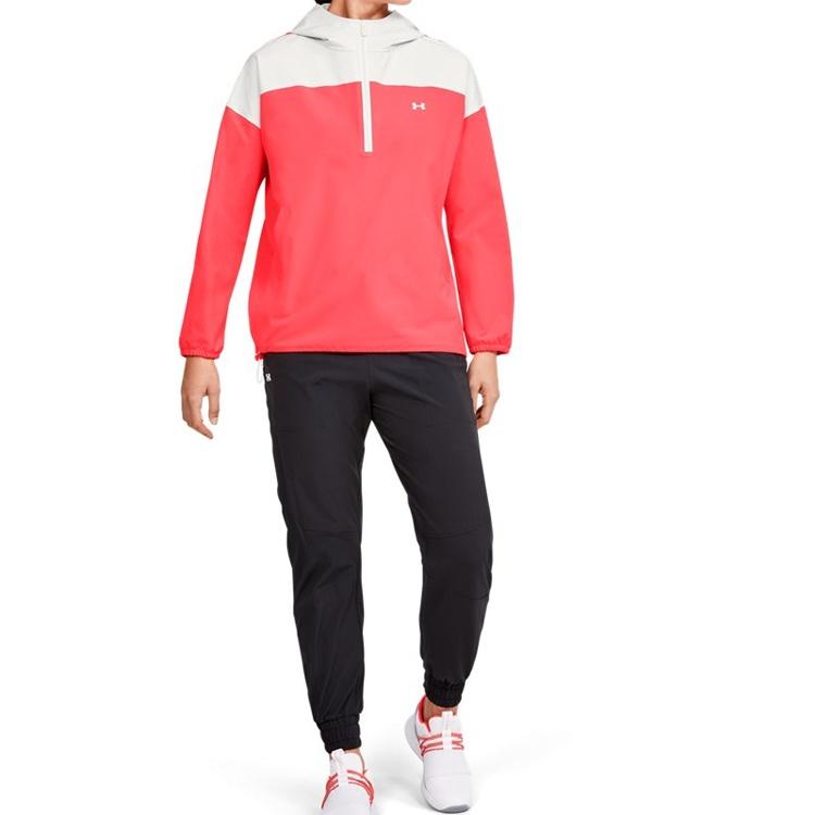 Under Armour Jackets Women's Red Hooded Moderate Other 1351932-628