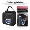 For Volvo Leather Car Seat Storage Bag Chair Back Water Cup Tissue Box V40 V60 C30 C70 S60 S80 S90 XC40 XC60 XC70 XC90 T6