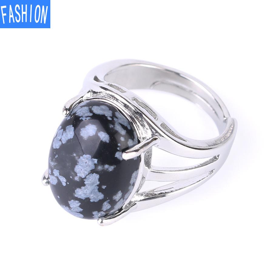 Женские кольца с натуральными кристаллами