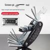Universal 16-in-1 Folding Bicycle Hex Key and Wrench Tool