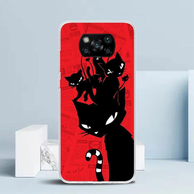 Чехол для телефона Xiaomi Poco F7 Ultra X7 X6 X5 Pro M7, Redmi 15 15C 13 13C 12 12C 10 10C, мягкий, с принтом Emily The Strange
