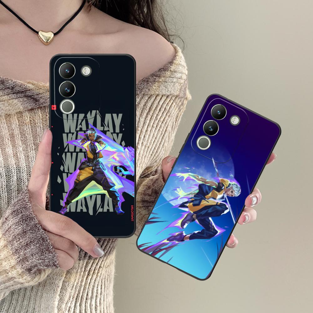 Чехол Valo Waylay для телефона VIVO V60 V50 V40 V30 V29 V27 V25 V23 Pro Lite 5G, мягкий ТПУ, противоударный
