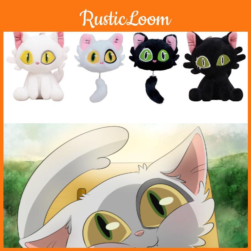 Плюшевый брелок-подвеска для сумки «Путешествие Судзумэ» в виде кота для милого украшения рюкзака