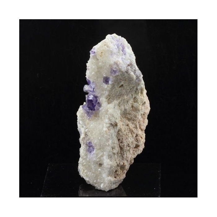 Pierres et Minéraux. Fluorite + Quartz. 128.0 ct. La Cabaña, Berbes, Asturias, Espagne.