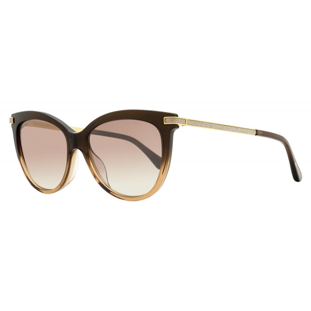 Женские овальные солнцезащитные очки Axelle G 0mynq Brown Sand 56 мм 0mynq