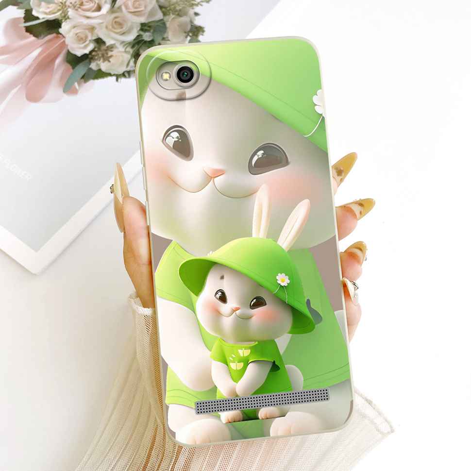 Чехол для Xiaomi Redmi 5A Модный Мультяшный Принт Мягкий Силиконовый Чехол для Redmi 5A MCG3B MCI3B Защитные Чехлы для Телефона