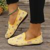Fashion Women Flats Shoes 2024 New Summer Trend Spring Flat Loafers Elegant Slip-on Soft-soled Sneakers Women Mary Jane Shoes for Women