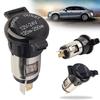 DC 12V-24V 10A 120W Автомобильная розетка прикуривателя, гнездо, штекер питания с водонепроницаемым чехлом для Автомобиля, Грузовика, Мотоцикла, Квадроцикла