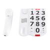 Стационарный телефон для пожилых людей с большими кнопками Проводной телефон для пожилых людей с нарушениями слуха
