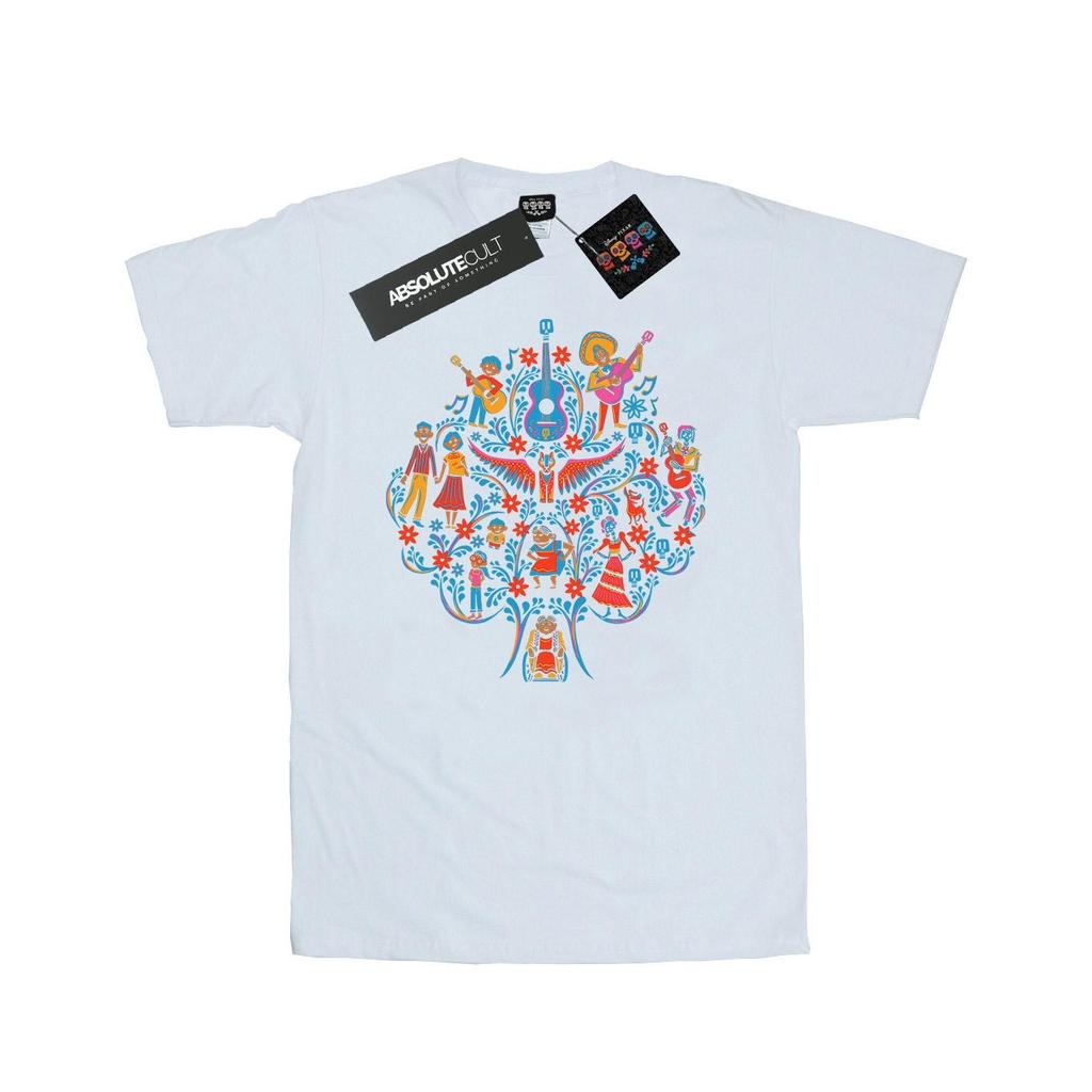 Disney Mens Coco Tree Pattern T-Shirt