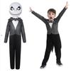 Nightmare Before The Christmas Jack Skellington Cosplay Childern Costume Party