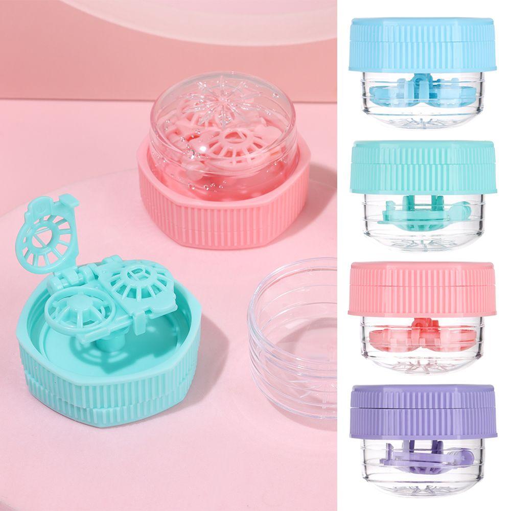 Glasses Lenses Box Glasses Lenses Container Glasses Storage Holder Contact Lens Cleaner Case