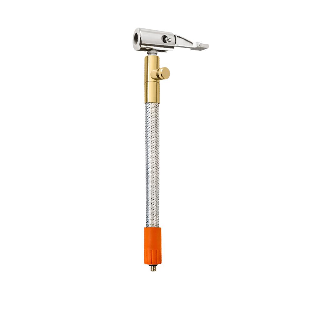 M6 Threaded Tire Inflator Hose Extension Tube Bike Car Tyre Locking Air Chuck Adapter For Inflatable Air Pump Motorcycle