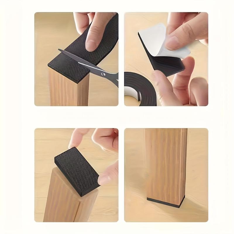 Multi-purpose Black Anti-slip Floor MATS,chair Floor MATS, Anti-slip, Noise-reducing and Wear-resistant Shoe Sole Anti-slip MATS