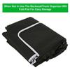 Outdoor Universal Car Storage Bag Trunk Back Seat Car Organizer Between Seats Save Space Pocket Shape Bag