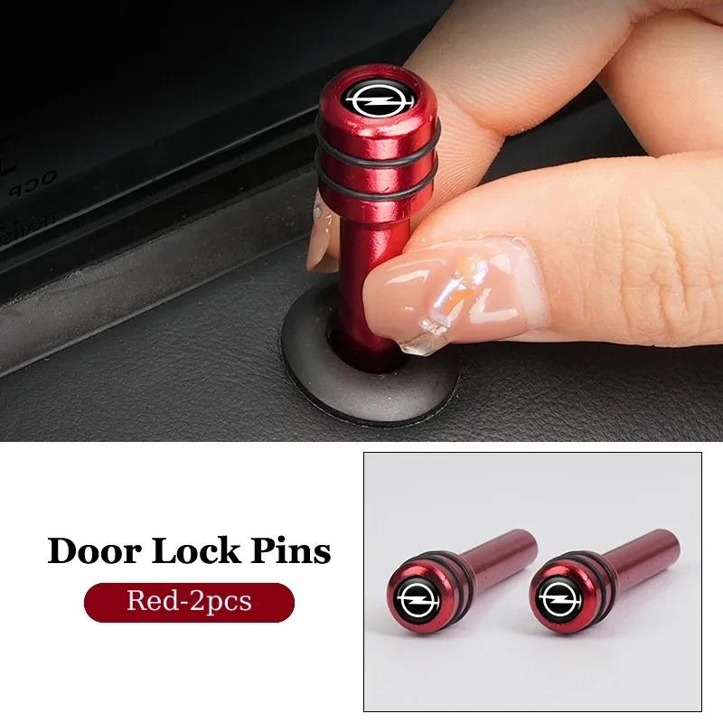 Car Interior Auto Lock Door Lift Alloy Safety Pin For Opel Astra Vivaro Vectra Insignia Corsa Zafira Meriva Mokka Antara Ampera Rj7