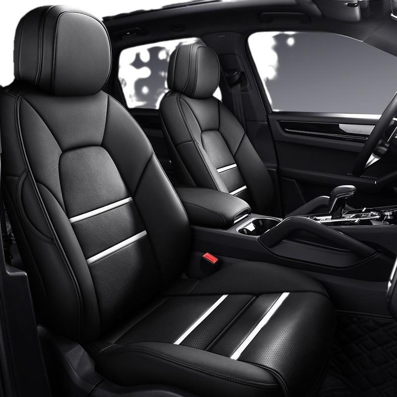 Кожаные чехлы на сиденья Mercedes-Benz C/E/GLC/A-Class – Полный охват, Всесезонная подушка