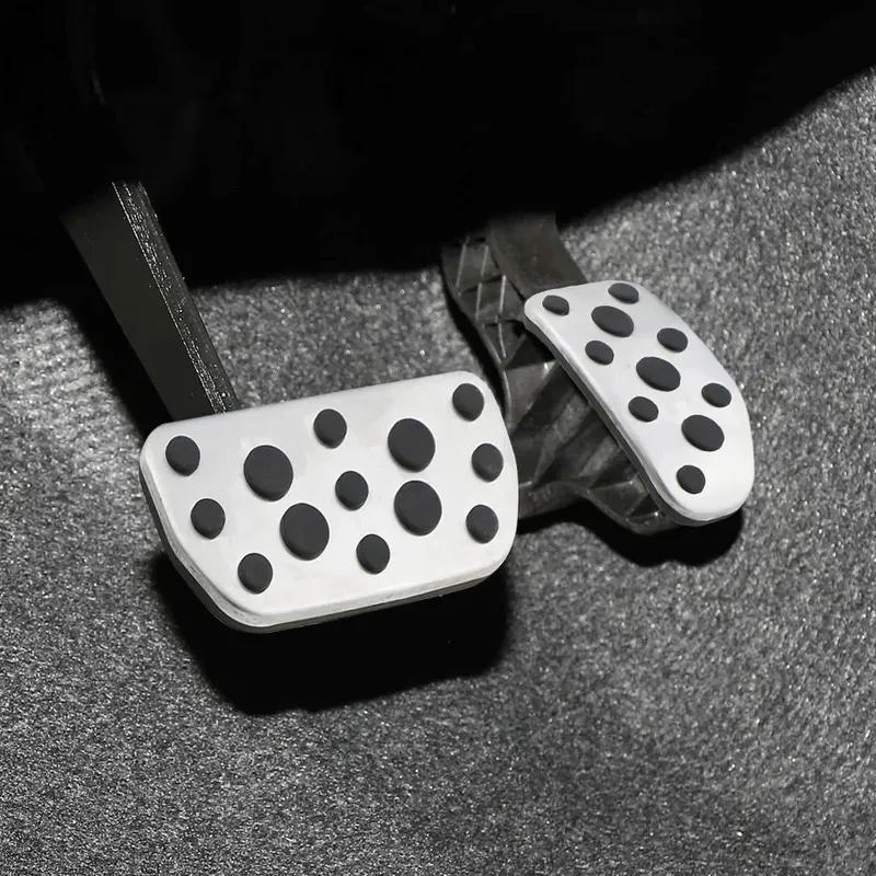For Toyota Vios 2014+ Vios FS Yaris 2017+ Car Pedals Cover Gas Accelerator Brake Pedal Cover Kit Pad Protector Accessories