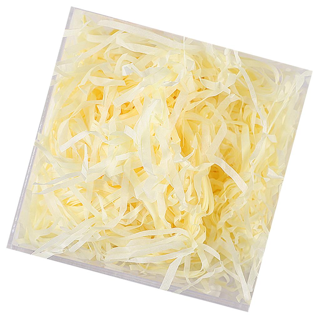1 Pack Lafite Paper Raffia Filler Colorful Shredded Box Packaging Decoration Practical Wedding Party Easter New Year