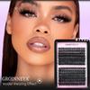 Xiaomi GROINNEYA Lash Clusters Wispy Eyelash Clusters Eyelash Extensions Natural Volume Lash Extensions DIY Individual Lashes Makeup