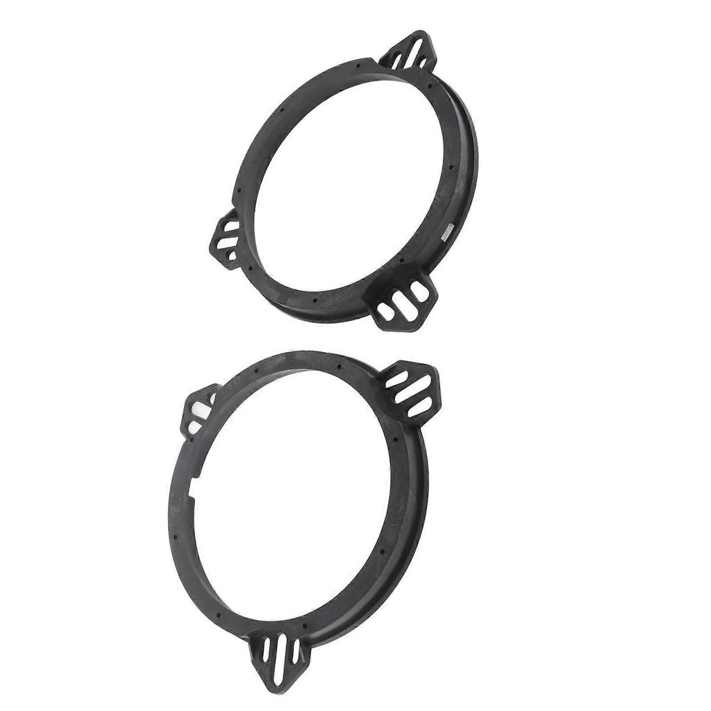 2Pcs Speaker Spacer Adapter Mount 6.5 Inch Black Door Speaker Adapter Spacer Rings Replacement for Subaru Impreza Forester