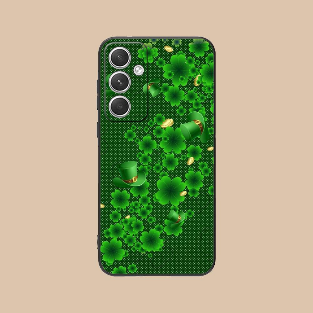 Чехол для мобильного телефона на День Святого Патрика для Samsung Galaxy S26 S25 S24 S23 S22 S21 S20 Note20 Plus FE Ultra Цветной Чехол Чехол