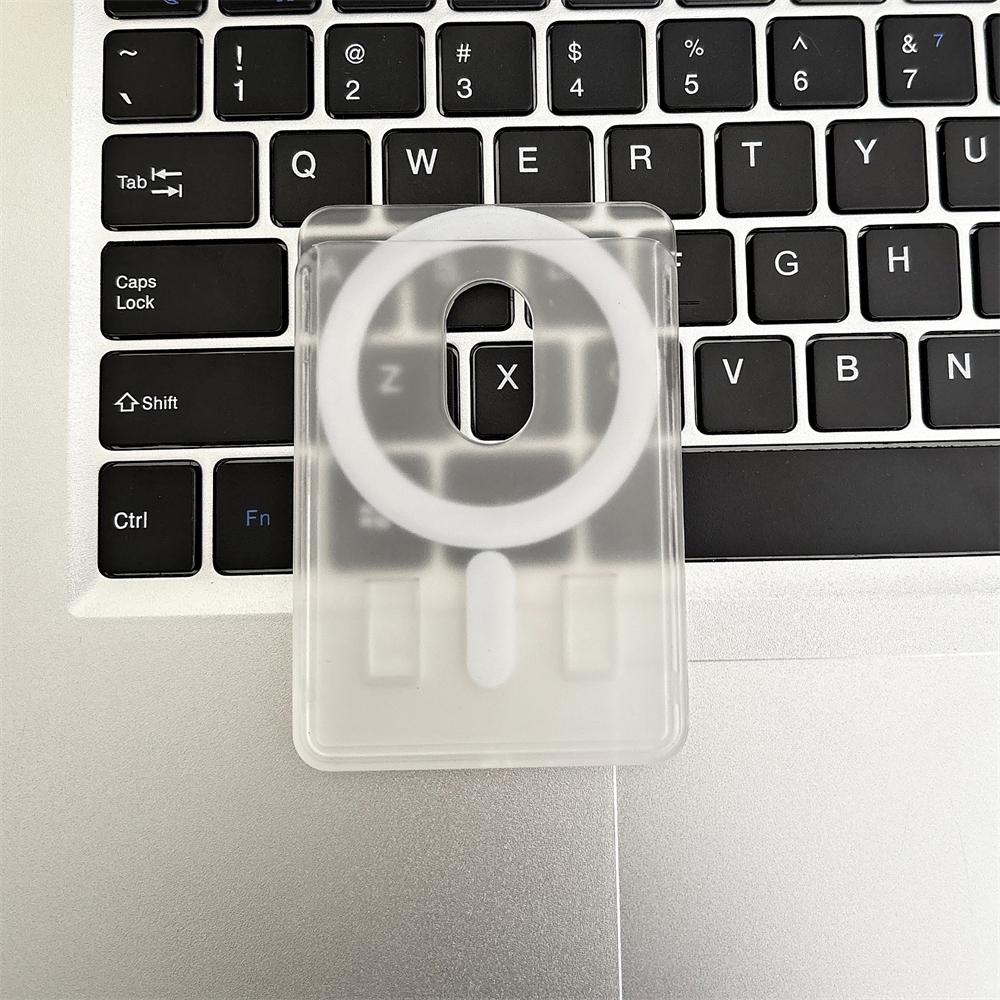 Магнитный для Magsafe Прочный Прозрачный Кошелек Слот Картодержатель для iPhone 17 16 15 14 13 Pro Max Samsung S25 S24 S23 Ultra Карманная Сумка