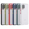Матовый противоударный чехол для телефона Skin Feel для Samsung Galaxy M32 M42 M52 M11 M12 M31 M51 M62 M22 M21S M30S M31S 4G 5G задняя крышка
