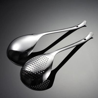 Большой половник для подливки супа, шумовка, половники для сервировки, ложки для супа и шумовка, ложка с прорезями