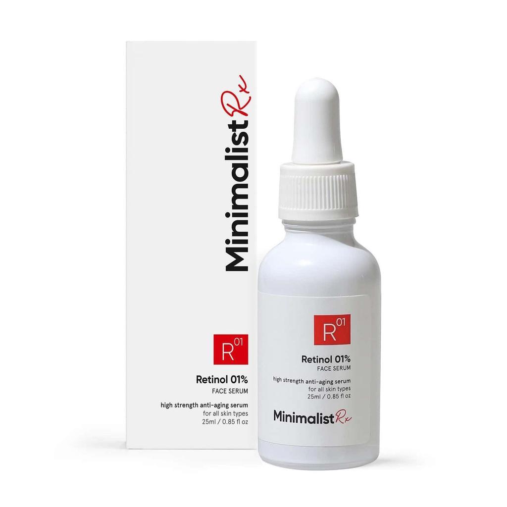 Retinol Face Serum 01% (25 Ml), Retinol 01% Face Serum, Minimalist