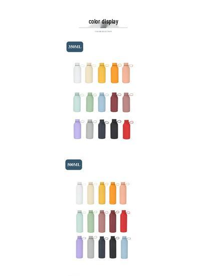 Термос из нержавеющей стали 750 мл - Портативный, Матовый, с узким горлышком, для занятий спортом на открытом воздухе и автомобилей