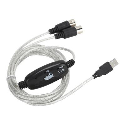 MIDI-кабель, адаптер MIDI-USB-шнура, MIDI-конвертер для XP VISTA OS X Window7