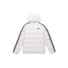 Casual Sports Down Hooded Jacket Men Outerwear White FT6894