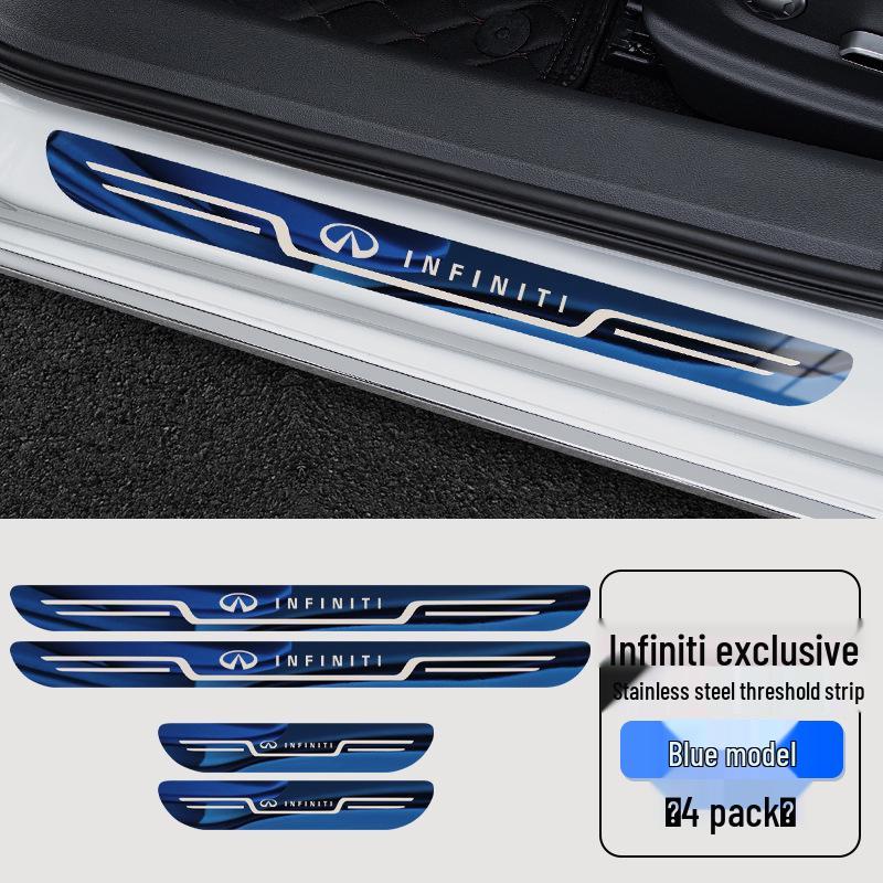 Оригинальная накладка на порог с подсветкой для автомобилей Infiniti QX50, QX60, Q80, Q70L, Q50L, FX3