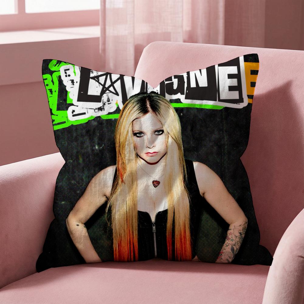 A-Avril Ramona Lavigne Наволочка для подушки Многоцелевая наволочка для дома и автомобиля - Двусторонняя, Мягкая и Прочная для ежедневного использования