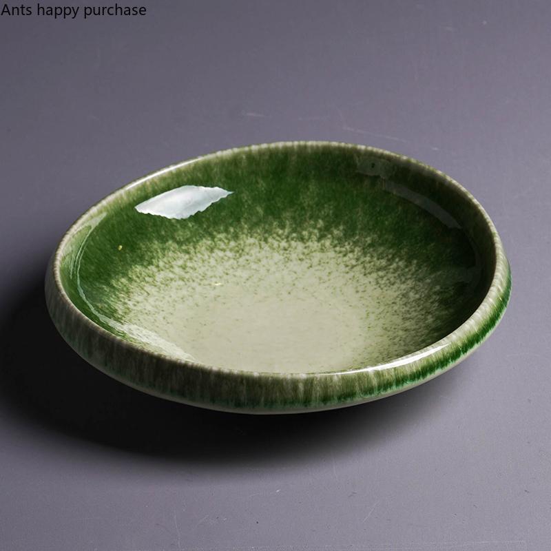 Нестандартная керамическая обеденная тарелка Западная тарелка Суповые тарелки Десертная чаша Фруктовый поднос Салатница Тарелки для сашими Посуда для ресторана